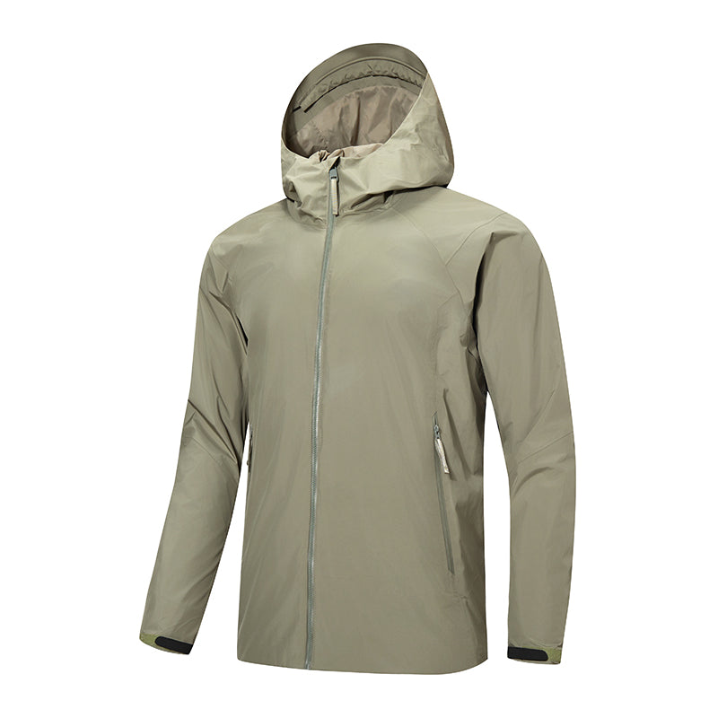 Men Leisure Down Jacket Autumn Winter Lightweight Warm Stand Collar Windproof Coat Outdoor Sport Waterproof Waterproof Outerwear