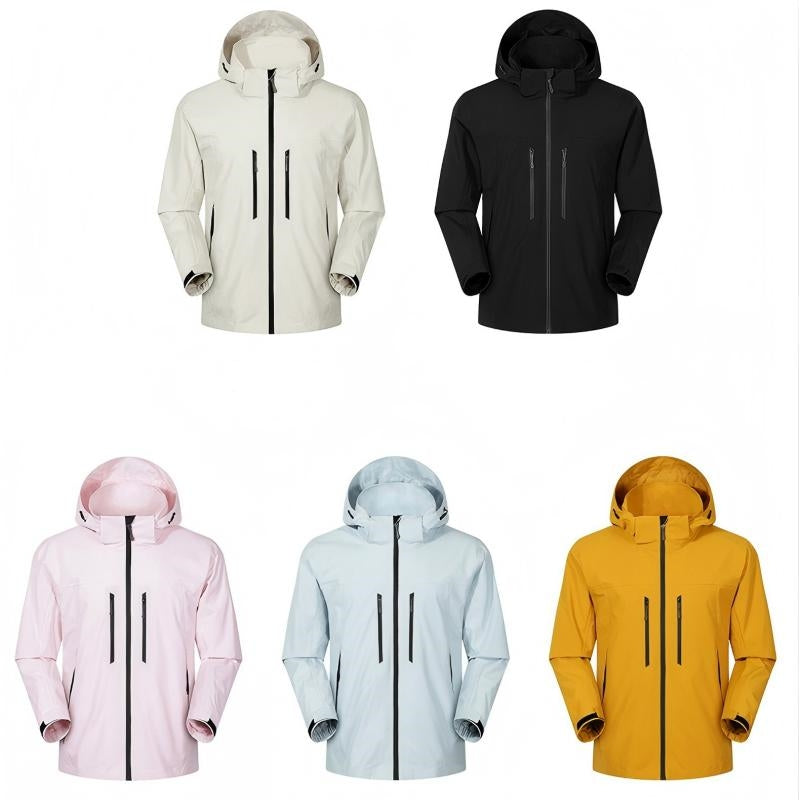 Unisex 3 In 1 Casual Down Jacket Autumn Winter Plush Warm Inner Lining Coat Men/Women Outdoor Skiing Snowboarding Outerwear