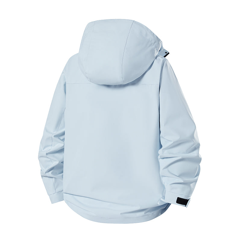 Unisex 3 In 1 Plush Warm Inner Lining Jacket Outdoor Running Sports Breathable Coat Men/Women Autumn Winter Casual Outerwear