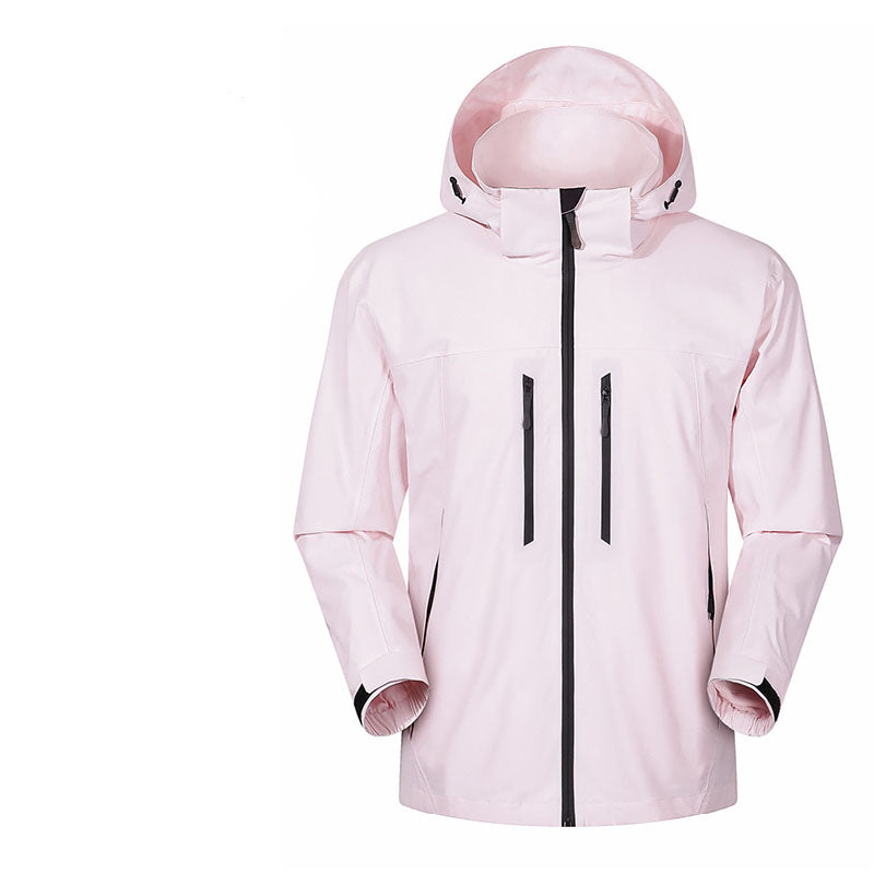 Unisex 3 In 1 Casual Down Jacket Autumn Winter Plush Warm Inner Lining Coat Men/Women Outdoor Skiing Snowboarding Outerwear