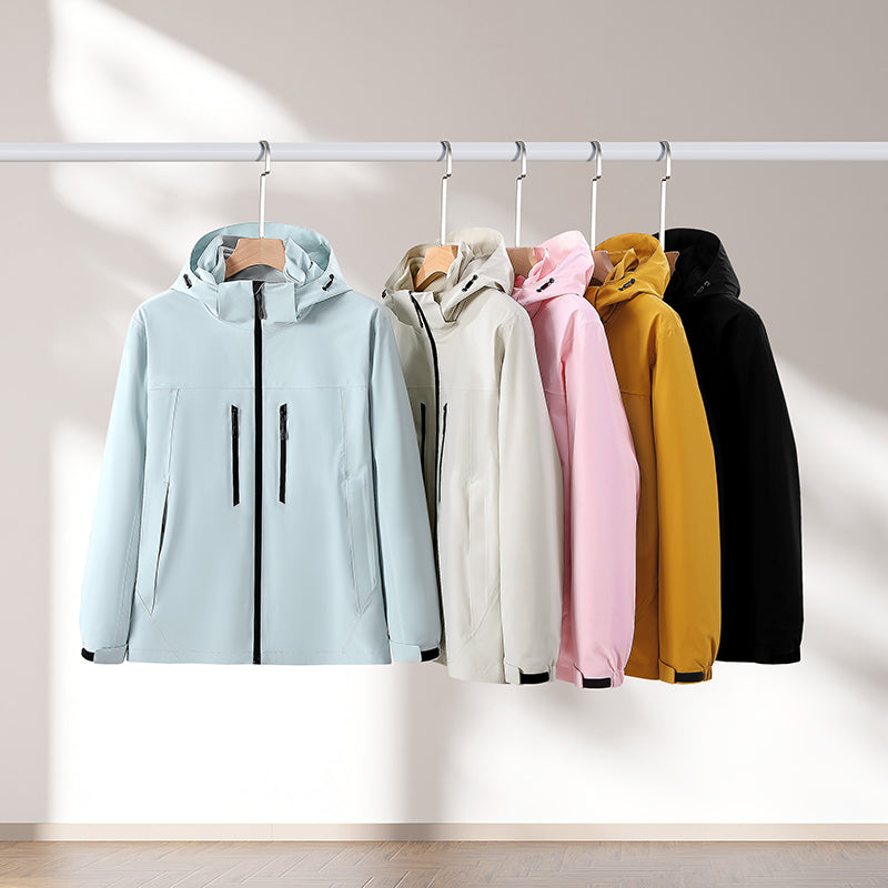 Unisex Outdoor Sports 3 In 1 Jacket Autumn Winter Plush Warm Inner Lining Coat Men/Women Windproof Skiing Snowboarding Outerwea