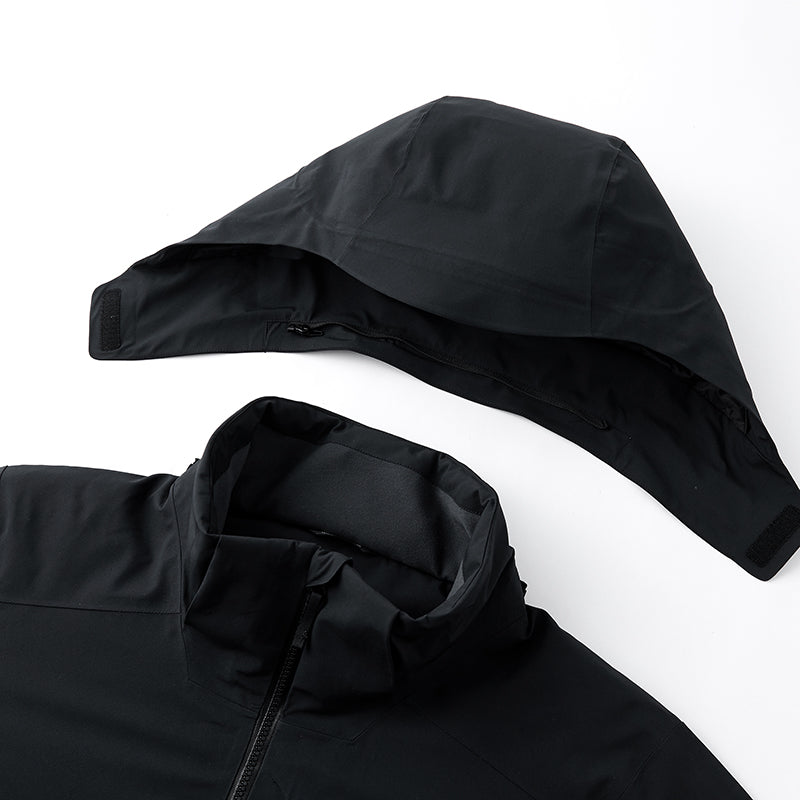 Men Fashion Down Jacket Autumn Winter Stand Collar Windproof Warm Puffer Coat High Quality Outdoor Hiking Sport Outerwear