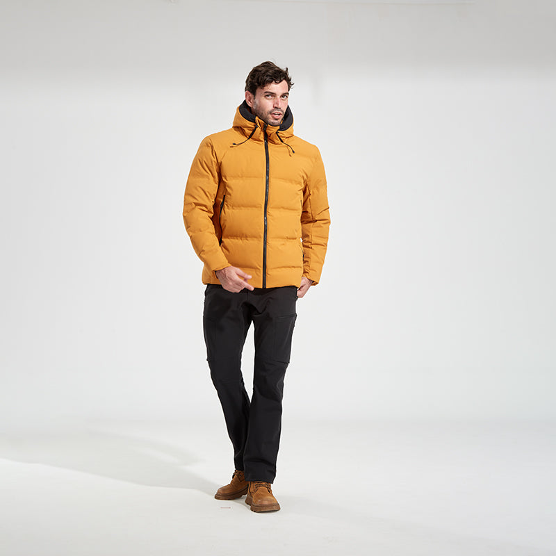 Unisex Leisure Down Jacket Winter Lightweight Warm Windproof Waterproof Coat Men/Women Outdoor Mountaineering Skiing Outerwear