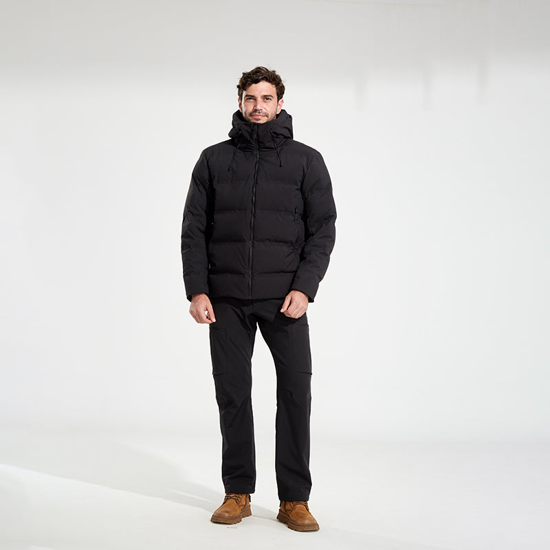 Unisex Leisure Down Jacket Winter Lightweight Warm Windproof Waterproof Coat Men/Women Outdoor Mountaineering Skiing Outerwear