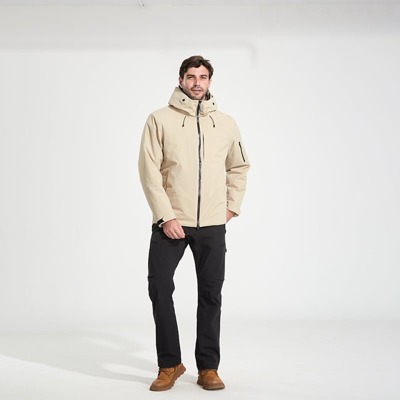 Unisex Leisure Down Jacket Autumn Winter Lightweight Warm Coat Men/Women Outdoor Casual Thick Parka for Cold Weather Streetwear