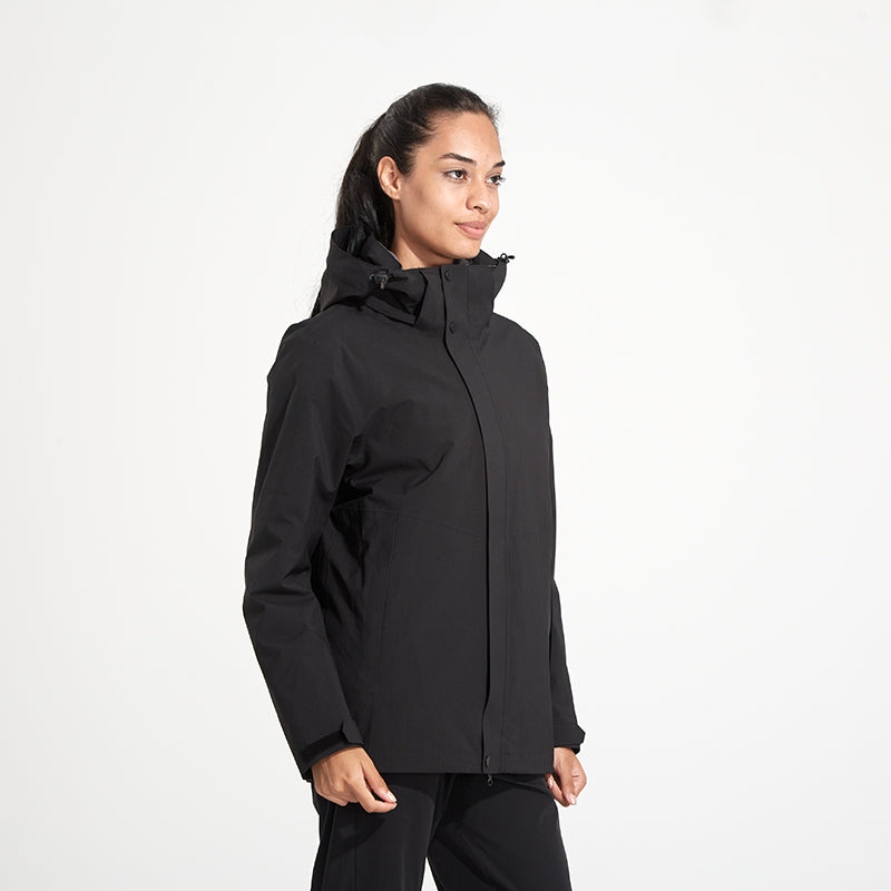 Women 3 In 1 Casual Down Jacket Outdoor Sports Lightweight Comfortable Outerwear Autumn Winter Warm Inner Lining Down Coat