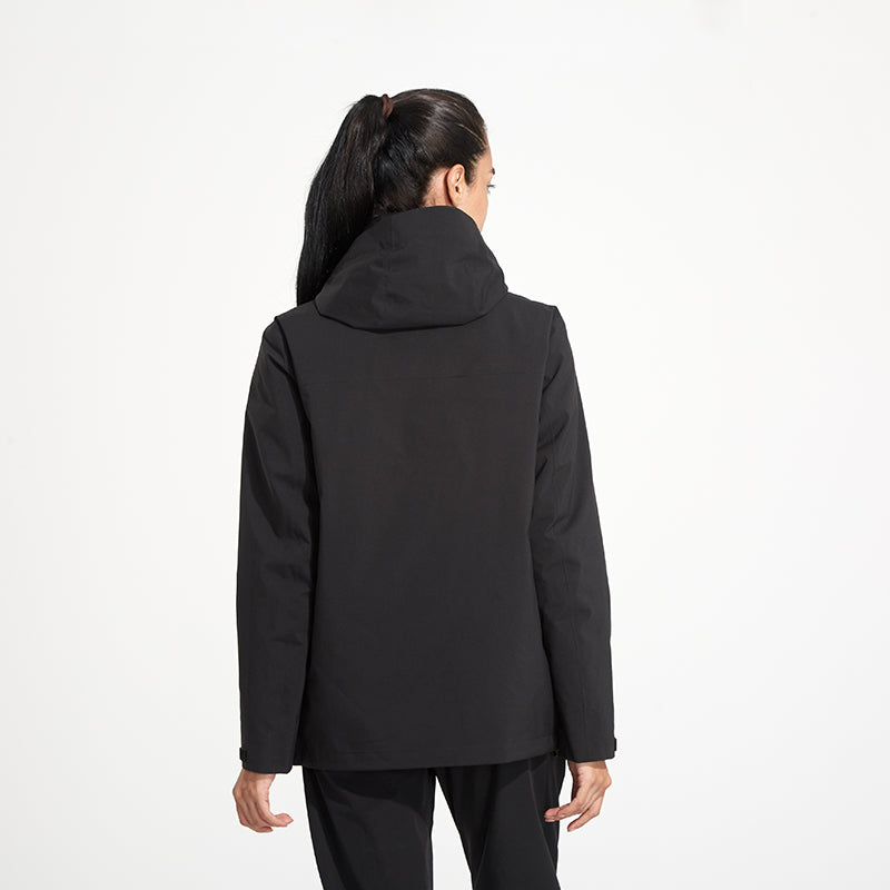 Women 3 In 1 Casual Down Jacket Outdoor Sports Lightweight Comfortable Outerwear Autumn Winter Warm Inner Lining Down Coat