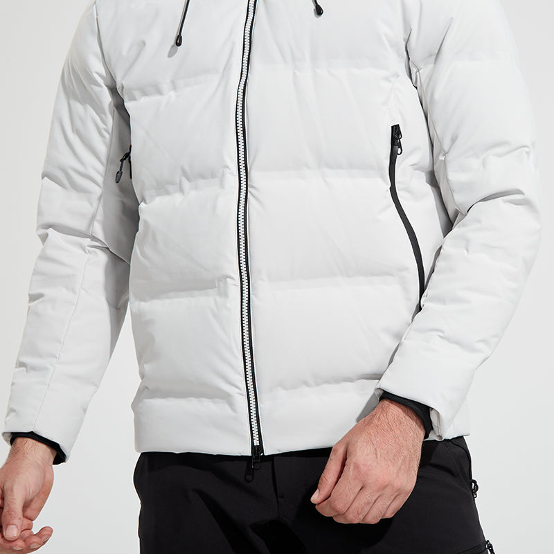 Unisex Leisure Down Jacket Winter Lightweight Warm Windproof Waterproof Coat Men/Women Outdoor Mountaineering Skiing Outerwear