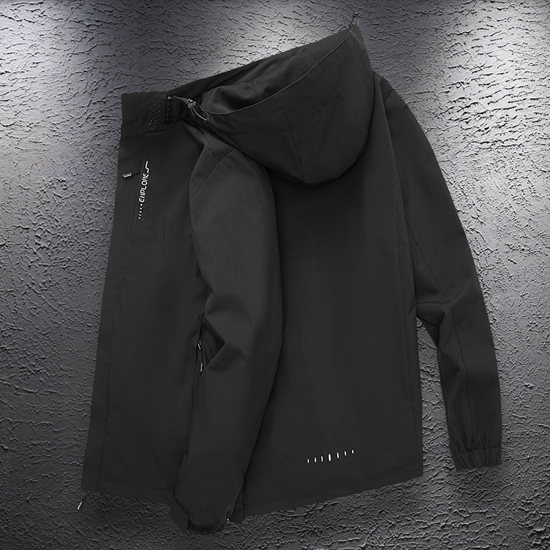 Women 3 In 1 Warm Inner Lining Jacket Outdoor Hiking Windproof Detachable Hat Coat Autumn Winter Casual Waterproof Outerwear